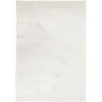 vidaXL Vloerkleed OVIEDO laagpolig 140x200 cm beige