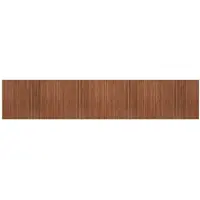 vidaXL Vloerkleed rechthoekig 80x400 cm bamboe bruin