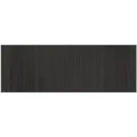 vidaXL Vloerkleed rechthoekig 70x200 cm bamboe grijs