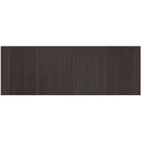 vidaXL Vloerkleed rechthoekig 70x200 cm bamboe donkerbruin