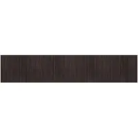 vidaXL Vloerkleed rechthoekig 80x400 cm bamboe donkerbruin