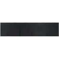 vidaXL Vloerkleed rechthoekig 70x300 cm bamboe zwart