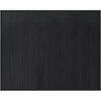 vidaXL Vloerkleed rechthoekig 80x100 cm bamboe zwart
