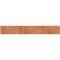 vidaXL Vloerkleed rechthoekig 70x500 cm bamboe bruin