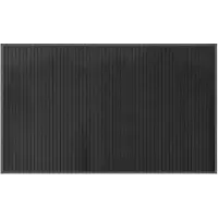 vidaXL Vloerkleed rechthoekig 60x100 cm bamboe grijs