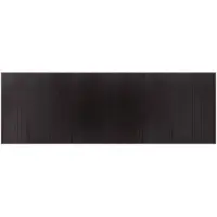 vidaXL Vloerkleed rechthoekig 100x300 cm bamboe donkerbruin