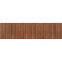 vidaXL Vloerkleed rechthoekig 80x300 cm bamboe bruin