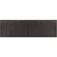 vidaXL Vloerkleed rechthoekig 60x200 cm bamboe donkerbruin