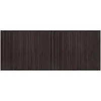 vidaXL Vloerkleed rechthoekig 80x200 cm bamboe donkerbruin