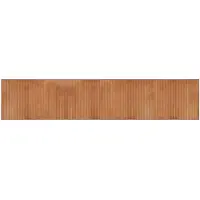 vidaXL Vloerkleed rechthoekig 60x300 cm bamboe naturel