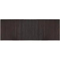 vidaXL Vloerkleed rechthoekig 70x200 cm bamboe donkerbruin