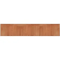 vidaXL Vloerkleed rechthoekig 60x300 cm bamboe bruin