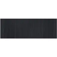 vidaXL Vloerkleed rechthoekig 70x200 cm bamboe zwart