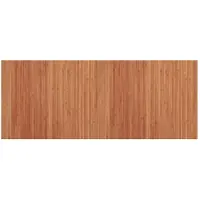 vidaXL Vloerkleed rechthoekig 80x200 cm bamboe bruin