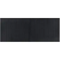 vidaXL Vloerkleed rechthoekig 80x200 cm bamboe zwart