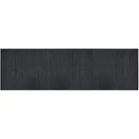 vidaXL Vloerkleed rechthoekig 60x200 cm bamboe grijs