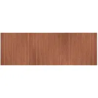 vidaXL Vloerkleed rechthoekig 100x300 cm bamboe bruin
