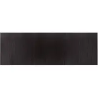 vidaXL Vloerkleed rechthoekig 100x300 cm bamboe donkerbruin
