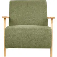 Beliani LESJA - Fauteuil-Groen-Polyester