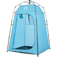 vidaXL Privacytent snelsluiting waterdicht blauw
