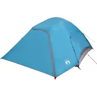 vidaXL - Koepeltent - 6-persoons - waterdicht - blauw