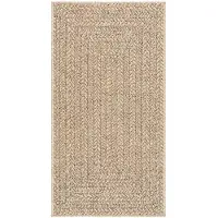 vidaXL Vloerkleed ZIZUR binnen en buiten 60x110 cm jute look