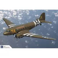 ACADEMY Modelbouwpakket Treinen - 12633 Douglas DC-3 USAAF C-47 Skytrain - Propeller Vliegtuig Plastic - 1:144 - Modelbouw