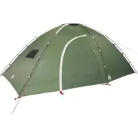vidaXL Tent 8-persoons waterdicht groen