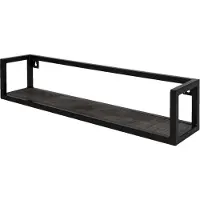 Home67 Wandplank vintage mangohout 60 cm
