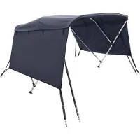 vidaXL Biminitop 3 bogen met zijwanden 183x(170-182)x137 cm