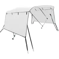 vidaXL Biminitop 3 bogen met zijwanden 183x(185-198)x137 cm