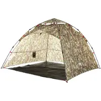 vidaXL Tent 4-persoons snelontgrendeling camouflage