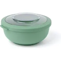 Amuse Tylla Sage Life Bowl - Lunchbox - Verhouddoos met Tritan Deksel - Perfect afsluitbaar - Vaatwas, magnetron, en diepvriesbestendig - Groen - 1000 ml