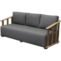 AVH-Collectie Milano 3-zits loungebank teakhout