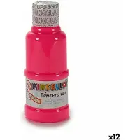 Pincello Tempera Neon Roze 120 ml (12 Stuks)