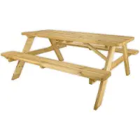 Thuishout Picknicktafel Deluxe 180 x 70 cm