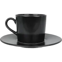 Bonna Thee kopjes & schotel notte neat porselein set van 6