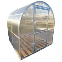 KLASIKA GREENHOUSES KLASIKA SLIM Tuinkas - 2 x 10 m (20 m²) - 6 mm Dikte - Kweekkas - Polycarbonaat afdekking