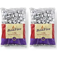 Bon Fire - Theelichten - 8 Uur - Waxinelichtjes met cup - 2x Zak 125