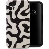 Selencia Vivid Backcover voor de Samsung Galaxy A15 (5G/4G) - Art Wave Black