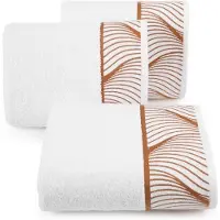 Eurofirany Blanca3 Badhanddoek 50x90cm Katoen 550 g/m² Wit