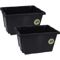 Storage solutions Multifunctionele Opberg box/doos/kist - 3x - kunststof - 20 liter - 42 x 33 x 23 cm