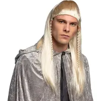 Boland - Pruik Elf Blond - Steil - Lang - Unisex - Elf - Fantasy