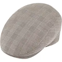 Fiebig Mooie Flatcap Katoen Ruitpatroon mt 57