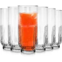 LAV Drinkglazen 380 ml 6 stuks - Waterglazen - Glazen - Limonadeglazen