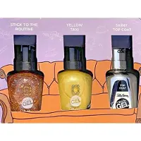 Sally Hansen X Friends Miracle Gel Cadeauset - Yellow Taxi-Stick To The Routine-Top Coat
