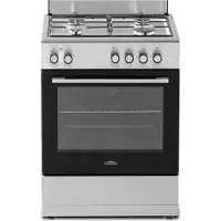 Everglades Evck6011 - Fornuis Gas Breedte 60 Cm