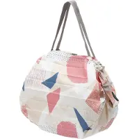 Shupatto Shopper 'Compact Bag M' blauw / oudroze / wit