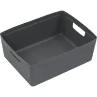 Kangaro opbergbox - opbergdoos - 20 liter - PP antraciet - K-670132