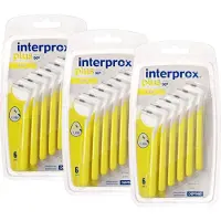 Interprox Plus Mini - 3.0 mm - Geel - 3 x 6 stuks - Voordeelpakket